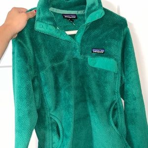 Patagonia Green Crew Neck Sweater